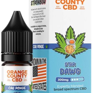 E-liquid Orange County CBD Star Dawg, CBD 300 mg, 10 ml