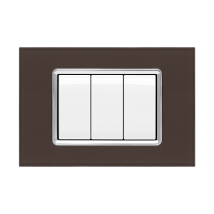 Placca in vetro GEM compatibile con Vimar Plana – MAPAM