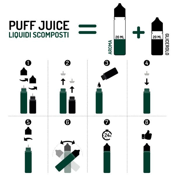 PUFF JUICE KIT DEGUSTAZIONE 3+1 OMAGGIO 1000mg cbd - immagine 2