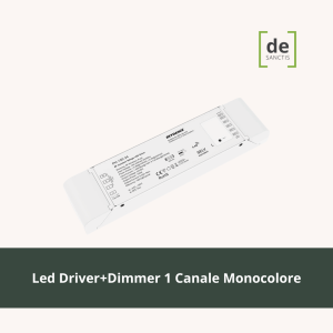 Led Driver+Dimmer 1Ch Monocolore 24V 150W – de Sanctis Light & Design