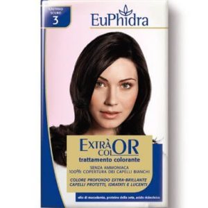 Tinta per capelli colorazione permanente castano scuro 3 – euphidra extracolor