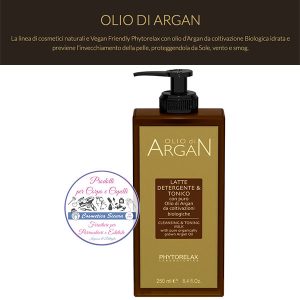 Phytorelax LATTE DETERGENTE & TONICO 2in1 OLIO DI ARGAN