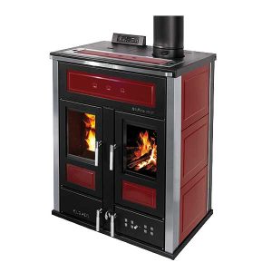 KLOVER – TERMOSTUFA LEGNA E PELLET KW.33,2 IDRO RISCALDAMENTO BI-FIRE MID CONTO TERMICO 2.0