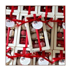 Elegante scatola confetti Laurea con nastro