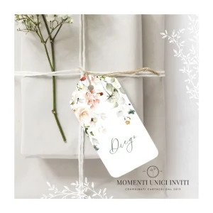 Nuvola floreale – segnaposto da tovagliolo