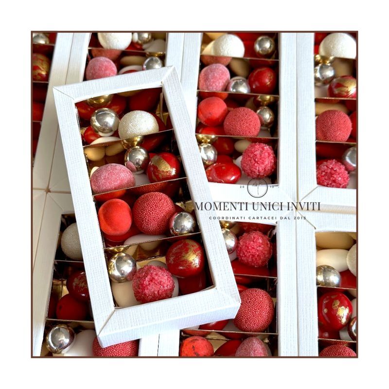 Elegante scatola confetti Laurea con nastro - immagine 4